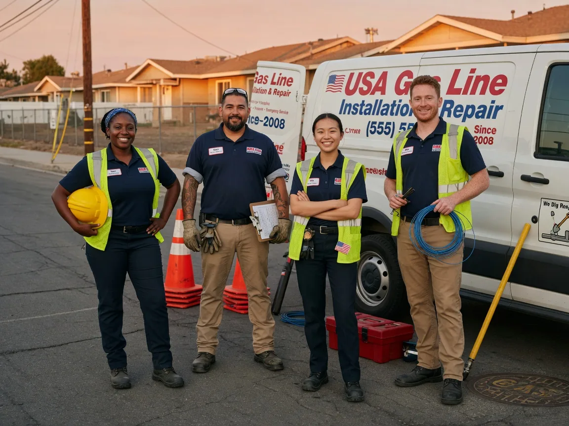 Gas Line Installation company in Wesley, ME